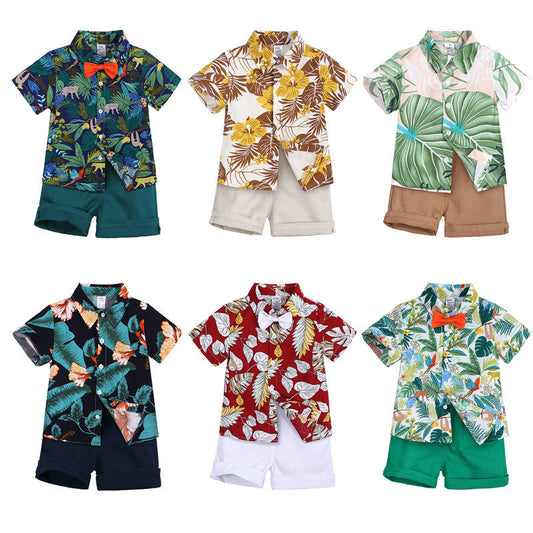 Boys' Summer Cotton Pajamas & Shirt ( Pack of 6 )