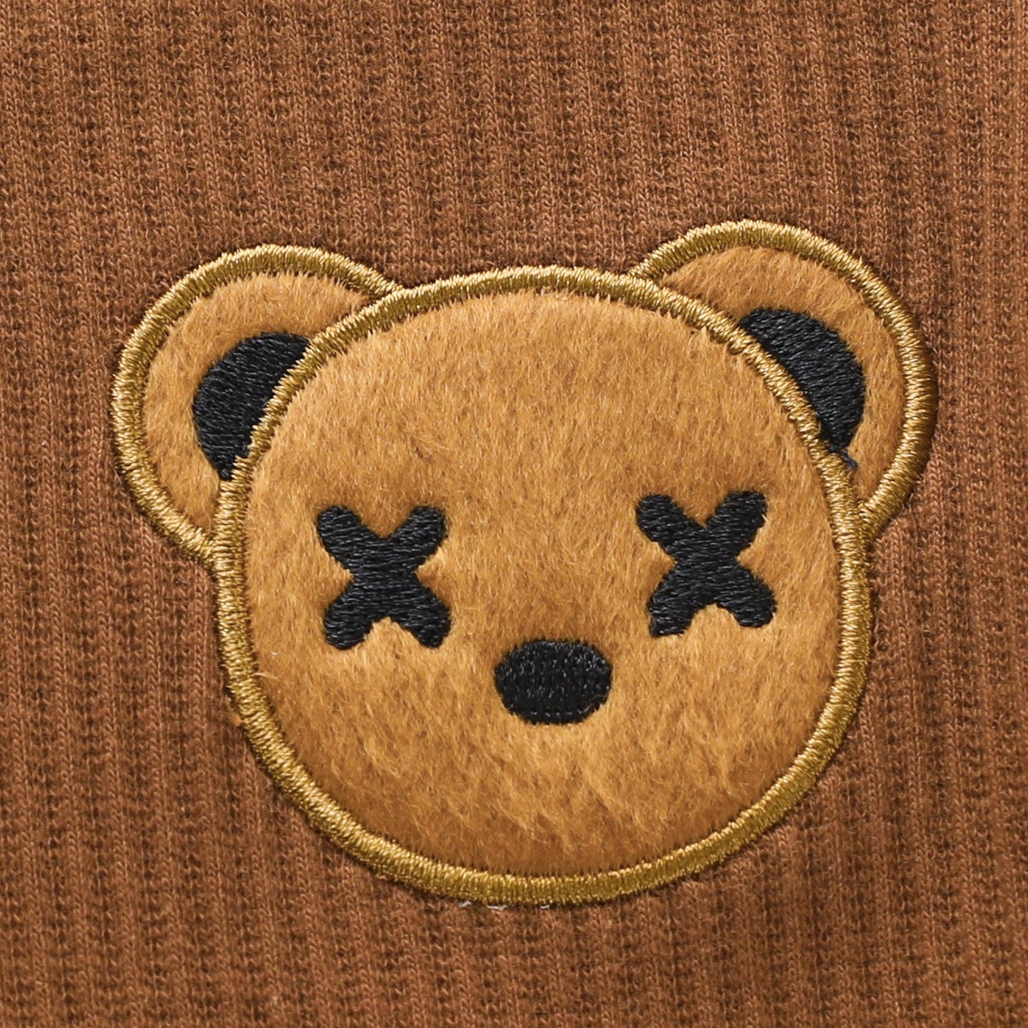 Unisex Baby Tracksuit Outfit Long Sleeve Embroidered Bear Sweatshirts Jogger Set ( Pack of 4 )